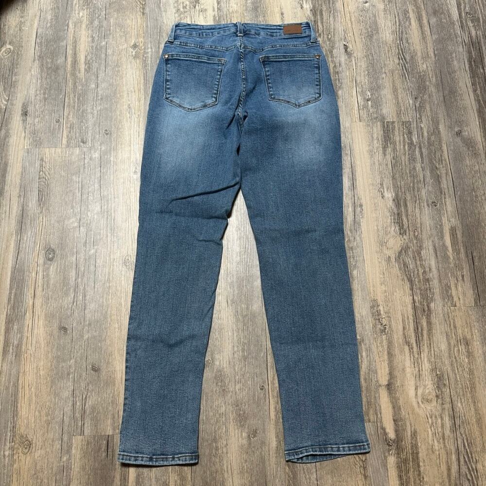 Judy Blue Boyfriend Fit Jeans Womens 7/28 Blue High Rise Stretch JB88337 - Picture 5 of 9